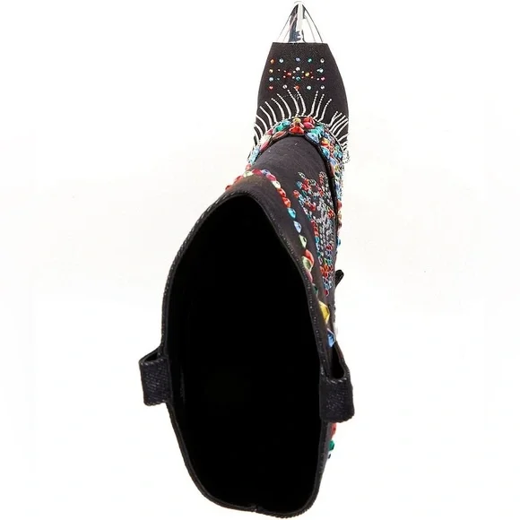 NWT NWOB $229 Gianni Bini Katrina Rainbow Heeled Boots - Picture 5 of 7